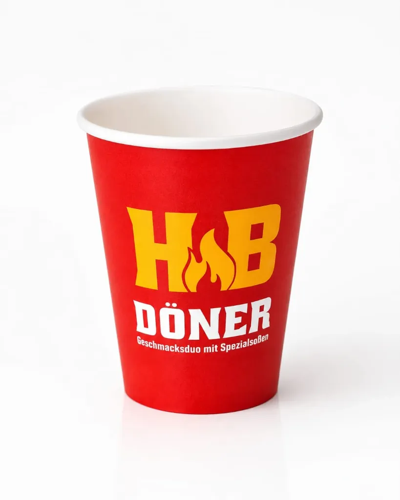 HB DÖNER Pappbecher, 7oz - 3.000 Stück
