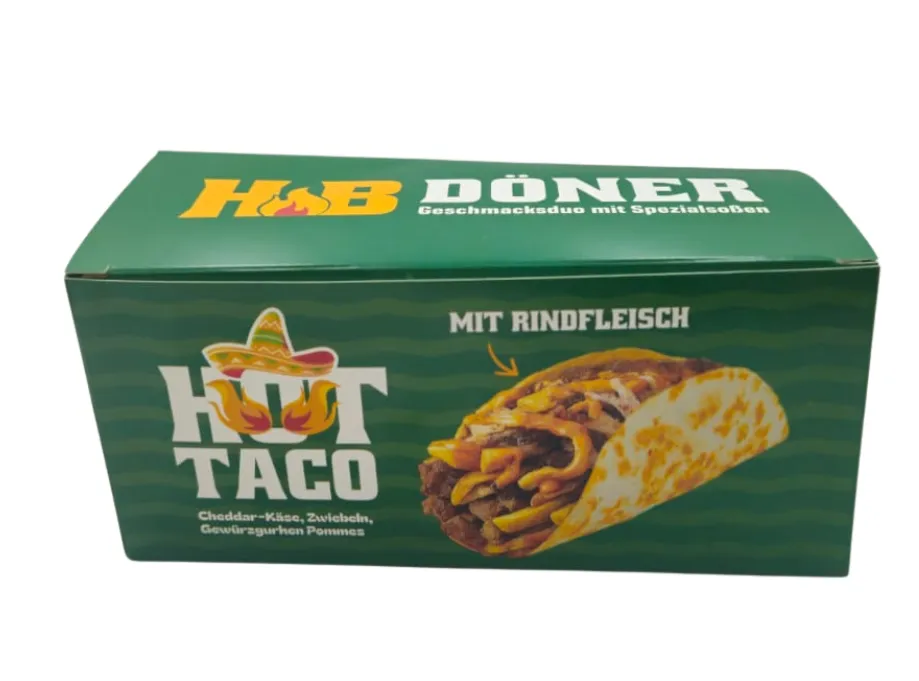 HB TACO BOX KLEIN  - 1400 STÜCK