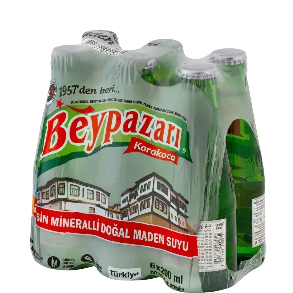 Beypazari Mineral Wasser 1 Kolli 24 Stück (6 x 200ml x 4)