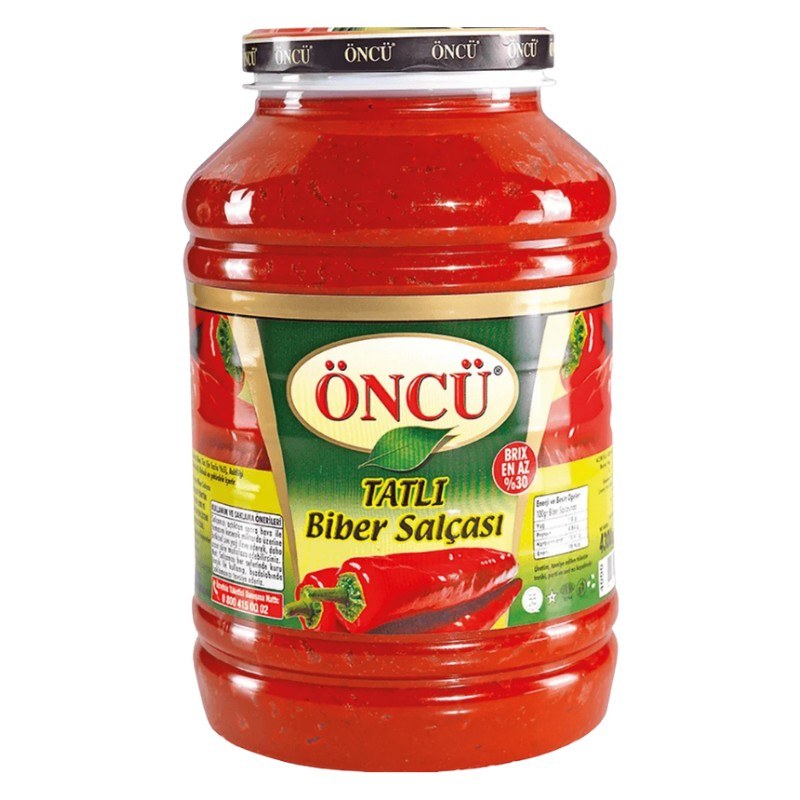 Öncü Paprikamark mild | Tatli Biber Salcasi  4,3 kg x4