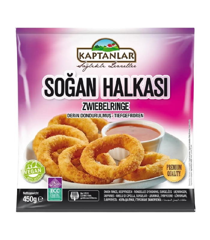 KAPTANLAR Onion Ring 450gr x 12
